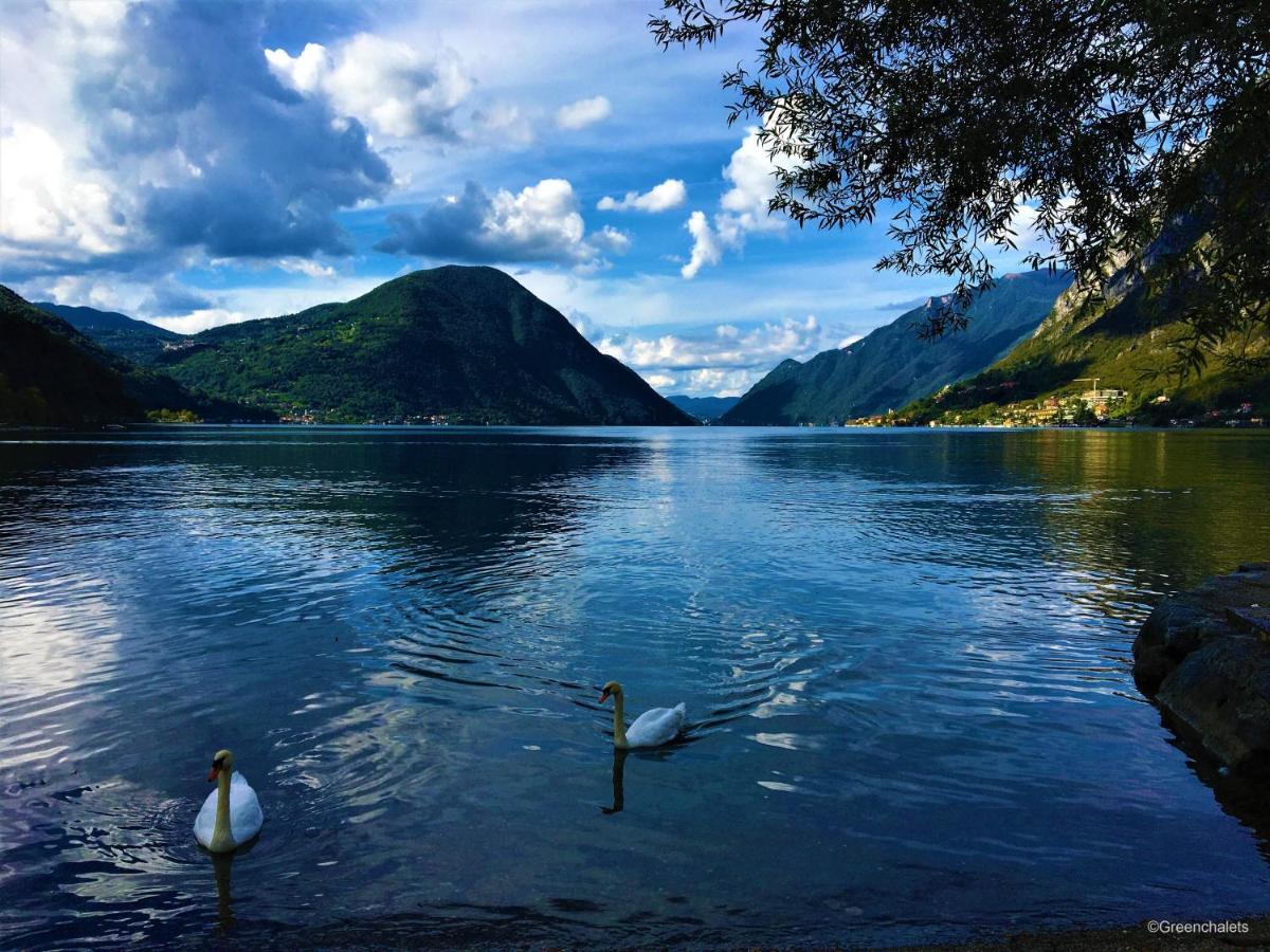 Italy Lago Di Lugano Порлецца Экстерьер фото